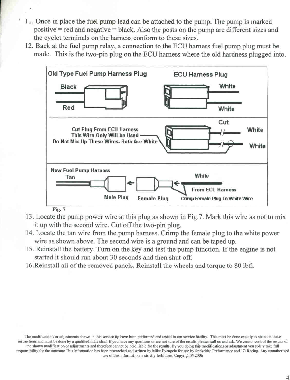 fuel pump circuit